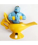 1990s Disney Aladdin Genie Wind Up Figurine Plastic Toy Burger King E94 - $363.77 MXN