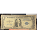 1935 D &amp; G -Two 1 Dollar Blue Seal Silver Certificate 90 Years {2} - $37.78