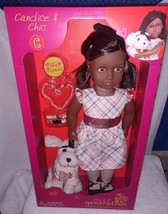 Our Generation Doll &amp; Pet Collection CANDICE &amp; Chic the Puppy 18&quot; Doll New - £35.46 GBP