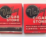 Vintage Matchbook Valley Cigar Store Elmwood Ohio NOS Unused Lot of 39 P... - £23.71 GBP