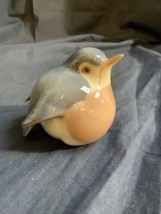 Royal Copenhagen Denmark Fat Bird Robin Porcelain Figurine #2266 2.5” - £19.14 GBP