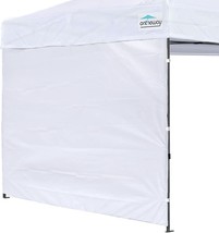 Sunwall for 10x10 Pop up Canopy, Instant Canopy Tent Sidewall, 1 Pack, White - £28.76 GBP