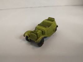 Vintage Die-cast Metal Tootsie Toy Green ROADSTER Good Condition  - £3.97 GBP