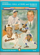 1982 Baseball Hall Of Fame Yearbook Jackson Aaron Chandler Robinson - $33.81