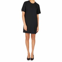 Everlane black Japanese GoWeave zip t-shirt dress 0 or extra small MSRP 110 - $47.99