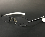 Ray-Ban Eyeglasses Frames RB6107 2558 Black White Rectangular Full Rim 5... - £55.88 GBP