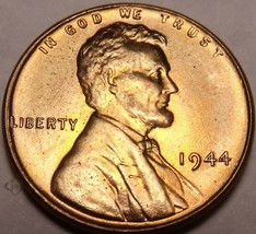 United States 1944-P Unc Lincoln Wheat Cent~Free Shipping - $5.28