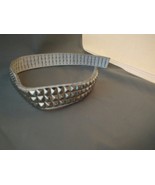 For Projects White Belt with Silver Tone Studs ^ - $13.58 CAD