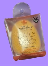 Daily Concepts Daily Konjac Sponge Turmeric NWT - £11.86 GBP