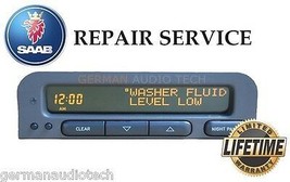 Pixel Repair Service - Saab 93 95 SID1 Information Radio Display Clock 5038195 - $79.15