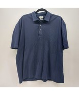 Lacoste Navy Blue Polo Shirt Slim Size 8 Cotton Short Sleeves Causal Men... - $15.15