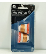 GE Type-T/TL Time Delay Replacement Fuse 125VAC 20Amp 18251 GE37420-3W (... - $15.07 CAD