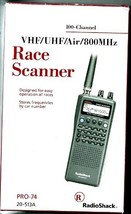 Radio Shack VHF/UHF/Air/800MHz Race Scanner - £90.14 GBP