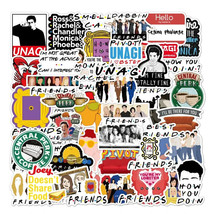 Lot of Ten (10) Friends TV Show Stickers Laptop Notebook Skateboard - £2.27 GBP