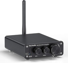 Fosi Audio Bt10A Bluetooth 5.0 Stereo Audio Amplifier, Fi Integrated Amp. - $64.95