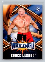 Brock Lesnar #WMR-12 2017 Topps WWE Road To Wrestlemania 33 Roster - £1.58 GBP