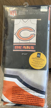 Chicago Bears NFL 2-Sided Suede Foil Flags Man Cave 29" x 43" Fan Pride! - $15.84