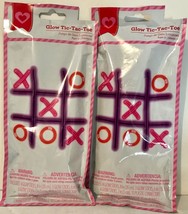 Valentine Glow Stick TIC TAC TOE GAME~ Lot of 2 ~ Party Favors / Prizes - $1.94