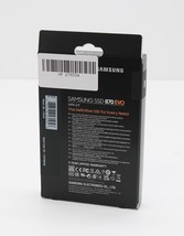 Samsung Internal SSD 4TB 2.5" 870 EVO SATA III MZ-77E4T0B/AM - Black image 2