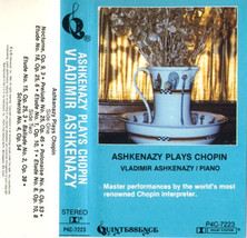 Vladimir Ashkenazy - Ashkenazy Plays Chopin (Cass, Album) (Very Good Plus (VG+)) - £2.29 GBP