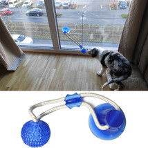  Dog Toys Pet Puppy Interactive Suction Cup Push TPR Ball Toys Molar Bite Toy El - £13.97 GBP+