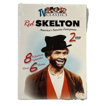 Red Skelton DVD 2003 2 Disc Set 8 Episodes 400 min TV Classics New Sealed - $11.88