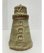 Vintage 1980s British lighthouse pottery jar for sea salt - $9.48 CAD
