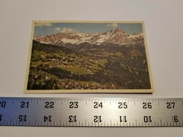Villars Chesieres Grand Muveran Postcard Switzerland Postal Card Home Tr... - $9.49