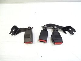 11 Audi A8 D4 seat belt buckle set, rear, black, 4h0857739 4h0857740 - $24.99