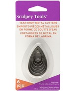 Premo Sculpey Graduated Cutter Set 6/Pkg-Tear Drop - $15.89