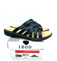 Izod Women&#39;s Slaight Strappy Sandals - Black, US 6 - £14.89 GBP