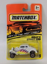 Vintage 1993 MATCHBOX 1:64 Scale Diecast #69 WILLY&#39;S STREET ROD Toy Car,... - £7.99 GBP