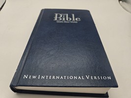 The Bible God&#39;s Holy Word Niv Ibs Vtg Hc Book 1984 - £7.63 GBP