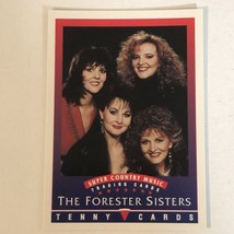 The Forester Sister Super County Music Trading Card Tenny Cards 1992 - £1.57 GBP