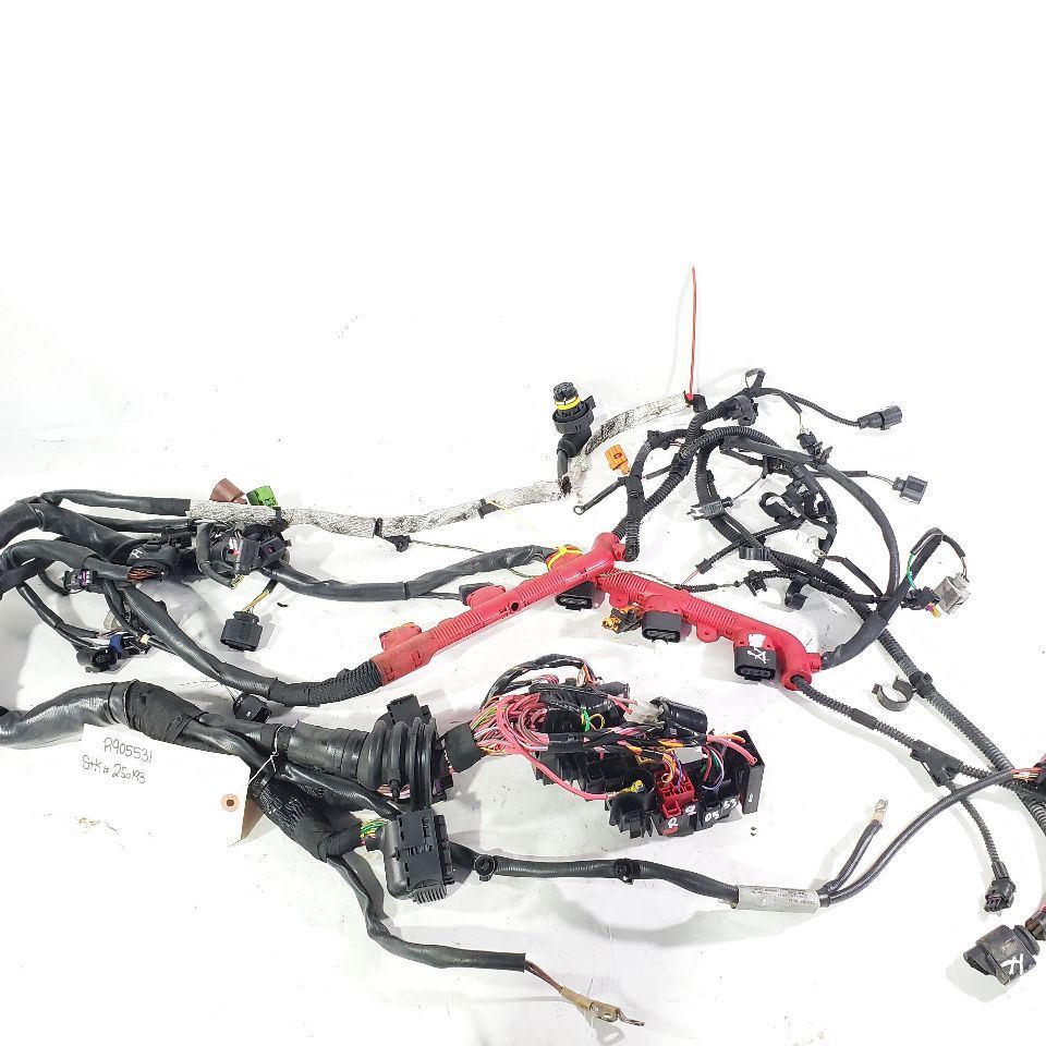 2012 Audi A6 OEM Engine Wiring Harness 3.0L Damaged 4g1971072en05  - $105.19