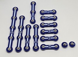 ELENCO Snap Circuits ARCADE Spare Parts: Connection Lot Blue 1x2 2x6 3x3... - $22.76