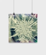 Azcatie Designs Large Snowflake 12 x 12 Poster in Muted Colors - Perfect... - $23.47