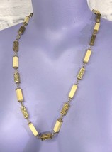 Rectangular Long Ethnic Beads Necklace Hippie Boho Women&#39;s - £13.62 GBP