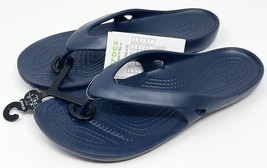 Crocs Flip Flops Kadee II Women&#39;s Thong Toe Post Comfort Sandals New With Tags - £37.61 GBP
