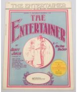 Vintage 1972 The Entertainer by Scott Joplin Sheet Music -- USA-- The St... - $12.19