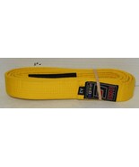 CRNR Taekwondo Yellow Karate Belt Judo Jiu jitsu Martial Arts Sz A2 - €12,94 EUR