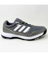 Adidas Tech Response 2.0 Iron White Scarlet Mens Wide Width Golf Shoes E... - £45.64 GBP