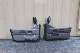Chrysler Jeep Wrangler TJ / LJ  Half Door Set L&R FORIDA CAR NO RUST 96-05 image 6