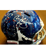 LAWRENCE TAYLOR GIANTS HOF SIGNED AUTO RIDDELL LIMITED LIBERTY PRO HELME... - £470.71 GBP