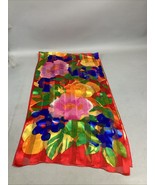 Echo Women’s Silk Vibrant Floral Scarf - 57x15” - €12,79 EUR