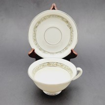 Vtg Springdale (Platinum Trim) by LENOX One Set Cup &amp; Saucer Discontinue... - $249.60 MXN