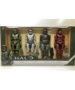 Halo UNSC 12&quot; Action Figures 4 Pack Master Chief Spartan Tanaka Marine S... - £27.96 GBP