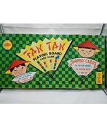 Vintage Fan Tan Playing Board Card Game Warren Built Rite Games - $74.24