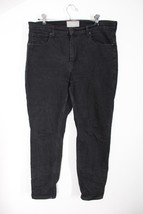 Everlane 32 Regular Black High Rise Skinny Jeans Cotton Stretch - $28.49