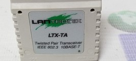 Lantronix LTX-TA Twisted Pair Transceiver IEEE 802.3 10BASE-T LTX TA - £32.71 GBP